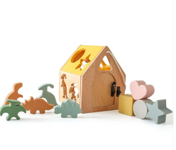 Montessori Wooden 5-in-1 Educational Toy